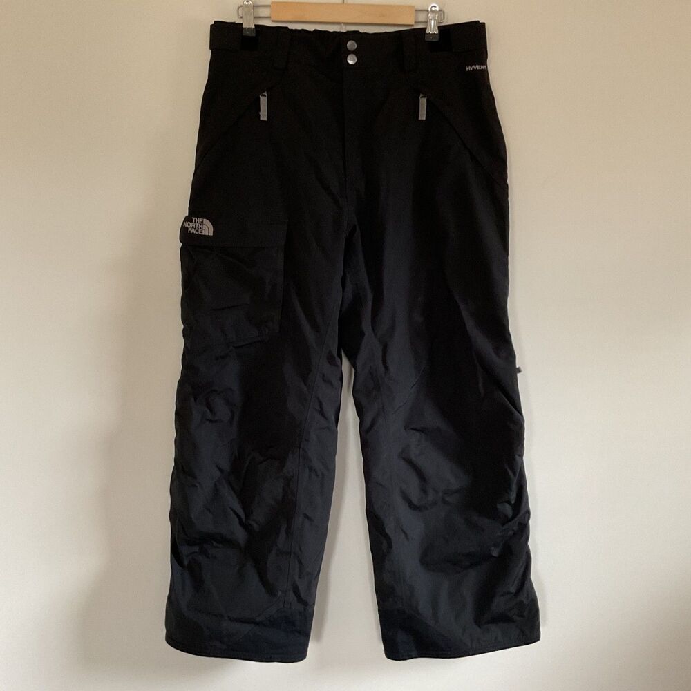 The North Face Hyvent Insulated Ski Snowboarding Snow Pants Womens L Waterproof